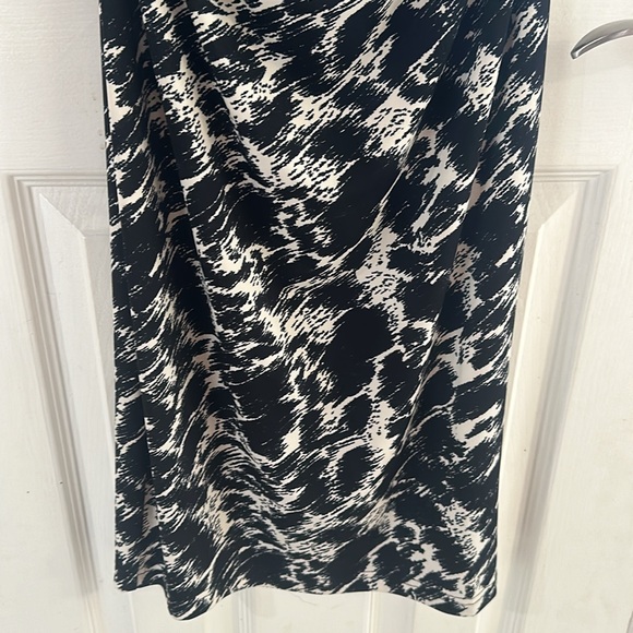 🤍🖤 SOLD OUT H&M RUCHED BODYCON DRESS SIZE SMALL 🖤🤍 - Picture 5 of 7